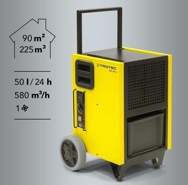 Wynajem Osuszacza - Wynajem Osuszaczy Trotec 50L.24H