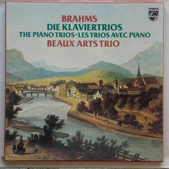 Brahms utwory na fortepian skrzypce wiolonczelę, album 2 LP