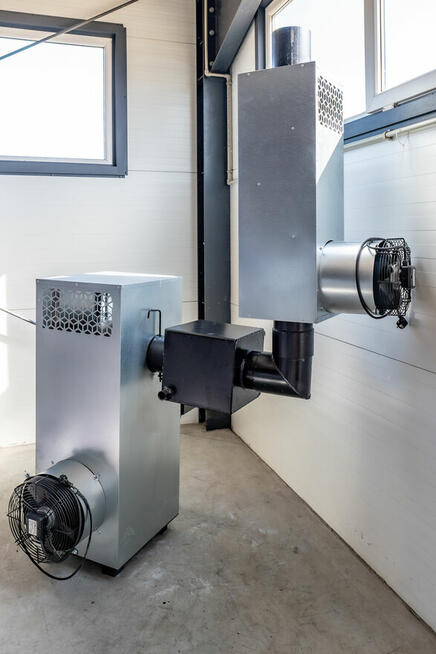 Piec, koza, nagrzewnica powietrza do 400m2 od OLMET