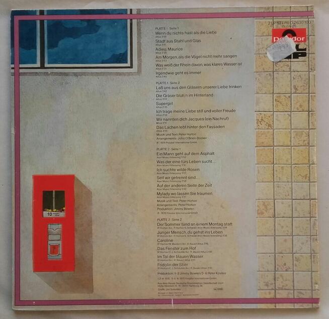 Peter Horton gitara akustyczna, album 2 LP 1976 r.