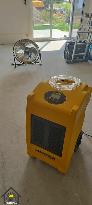 Osuszanie budynków po zalaniu, wynajem osuszaczy