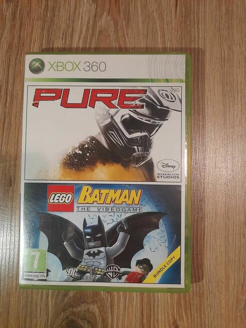 PURE wyścigi quadów + BATMAN LEGO gry na xbox 360