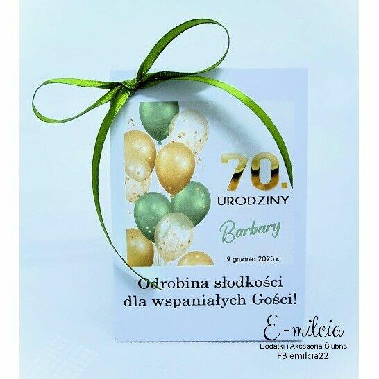 Raffaello jako podziękowanie dla gości z okazji urodzin