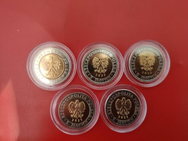 5zł-8 monet okolicznościowych z serii Odkryj Polskę 2018-25r