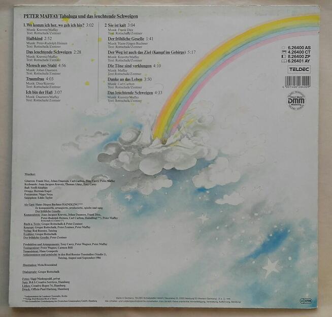 Peter Maffay Niemiecka płyta winylowa 1986 r.