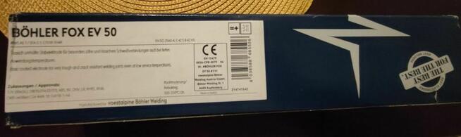 Sprzedam elektrody Böhler Fox ev 50