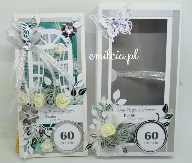 Kartka z życzeniami w pudełku z okazji 40 urodzin