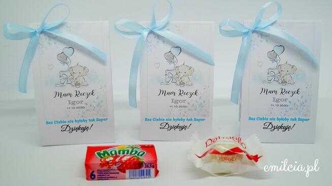 Raffaello podziękowanie dla gości URODZINY Party