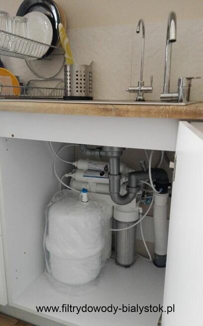Uzdatnianie wody. Filtry odwróconej osmozy, montaż, naprawa.
