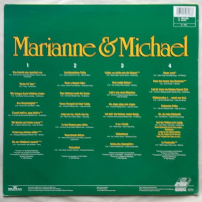 Marianne & Michael Niemiecka muzyka ludowa, album 2 LP