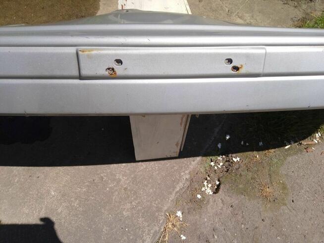 Zderzak przedni przód Hyundai Pony 1991 srebrny