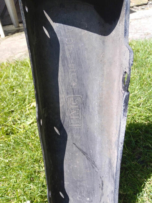 Spojler zderzaka przedni przód Hyundai Pony 1991