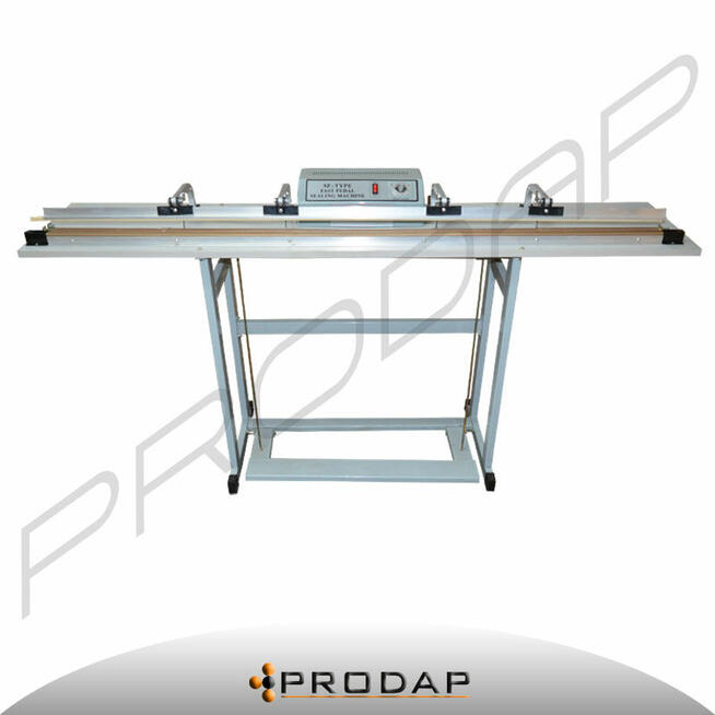 Zgrzewarka nożna impulsowa aluminiowa do folii 120cm 2mm