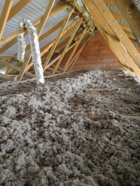 Celuloza Thermofloc ocieplanie wdmuchiwanie izolacji