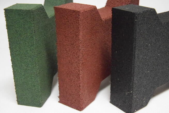 Gumowa kostka gumowa typu behaton parkingowa 43mm SBR