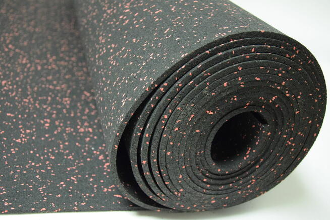 Mata cienka gumowa SBR w rolce 2mm zbita