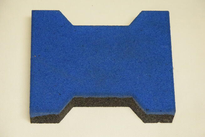 Kostka gumowa typu behaton 43mm kolor SBR EPDM