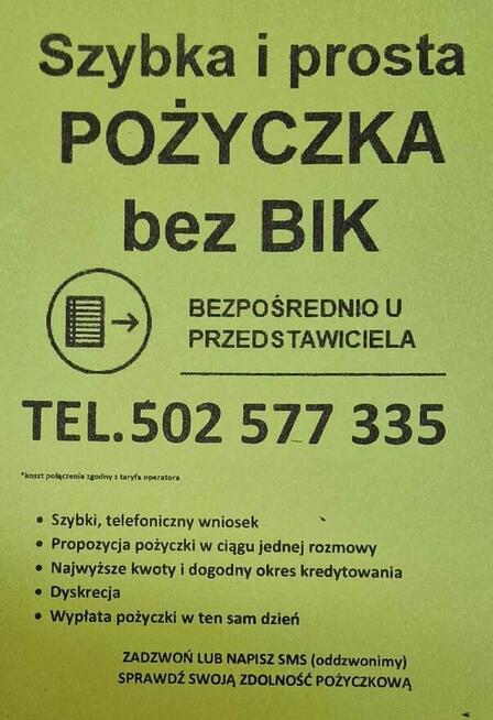 Szybka i prosta Pożyczka bez bik