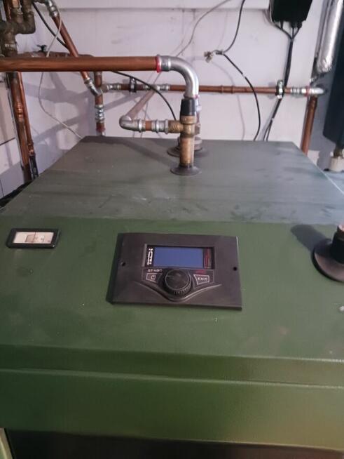 Sprzedam piec CO Sas Slim 23 kW na ekogroszek, węgiel, drewno