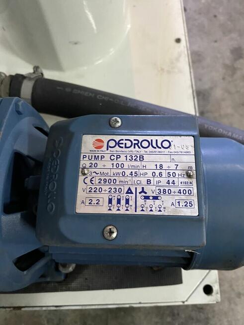 Zbiornik na wodę / naftę 2 pompy pedrollo