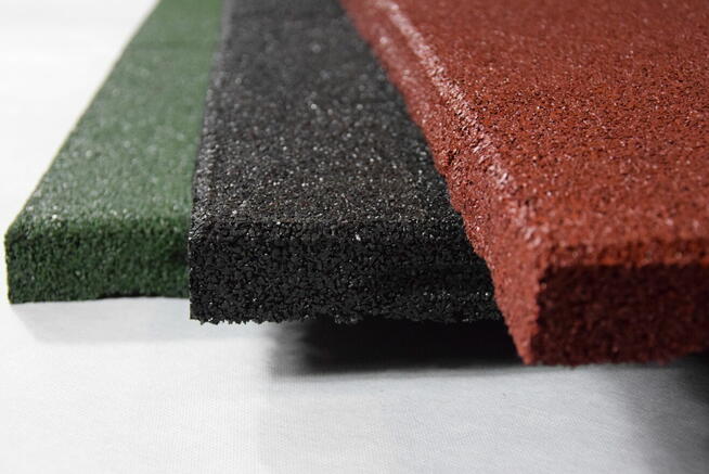 SBR kostka gumowa czerwona typu behaton 43mm