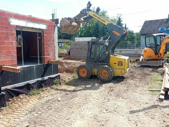 Minikoparka wynajem BEZ OPERATORA Bielsko-Biała-Kozy-Bujaków