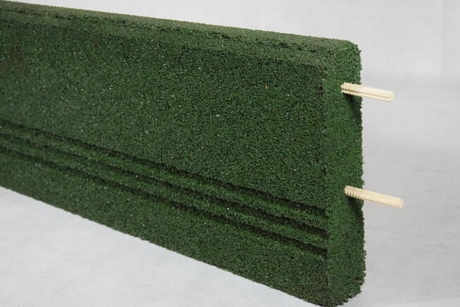 SBR mata w rolce czarna 2mm mocno gęsta