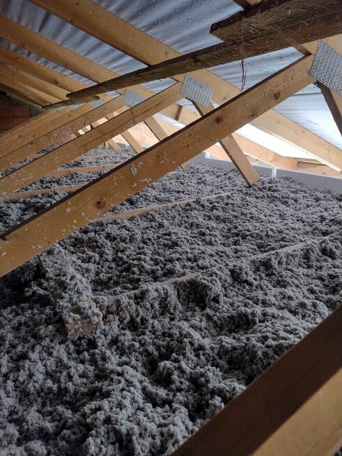 Celuloza Thermofloc ocieplanie wdmuchiwanie izolacji