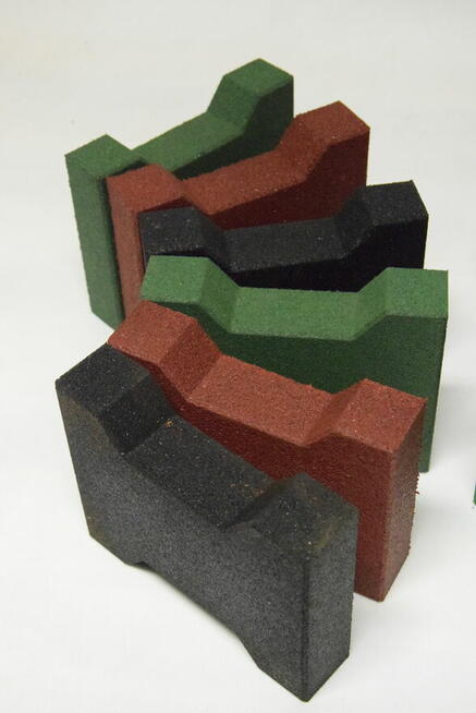 Gumowa kostka gumowa typu behaton parkingowa 43mm SBR