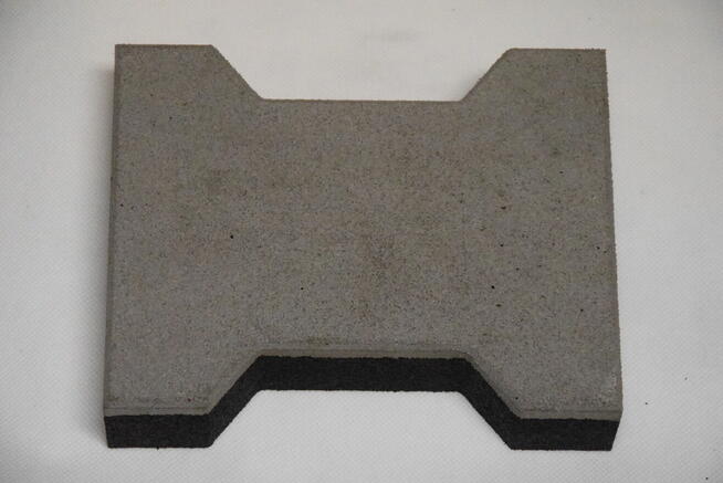 Kostka brukowa gumowa SBR typ behaton 43mm