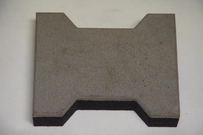 Kostka gumowa typu behaton 43mm kolor SBR EPDM