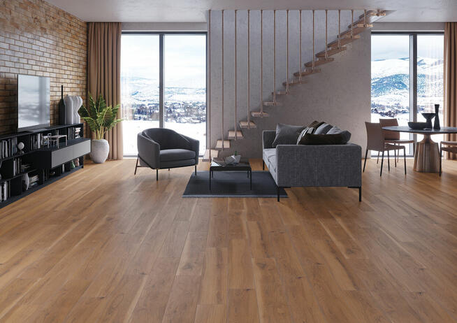 Płytki drewnopodobne gresowe 120x20 gat.1 Acero Cerrad