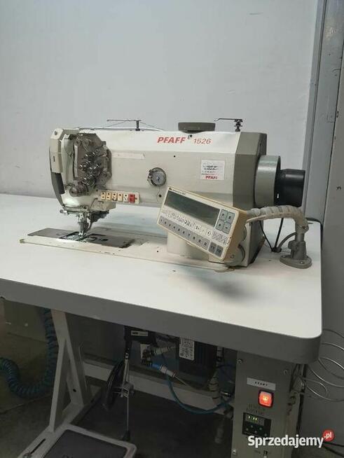 Maszyna szycie 2 igł. Pfaff 1526 Nahtechnik wyłączane igly