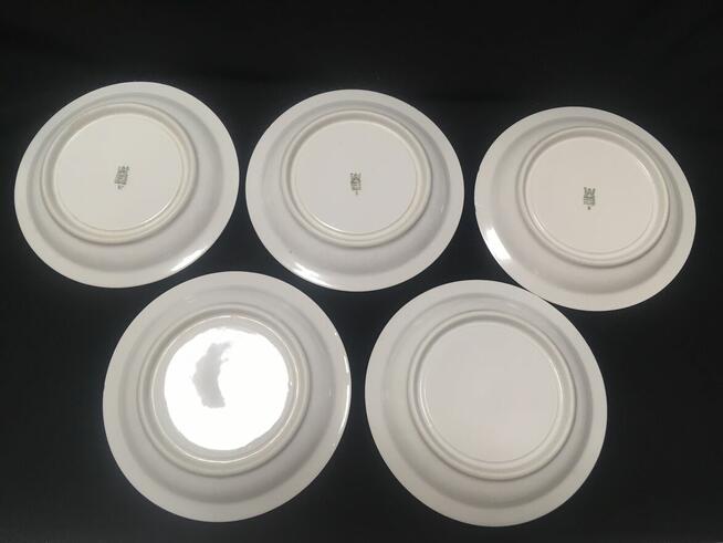 PRL stare talerzyki talerze WAWEL