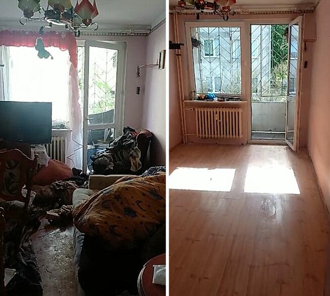 Wywóz śmieci utylizacja gruzu mebli opróżnianie mieszkań