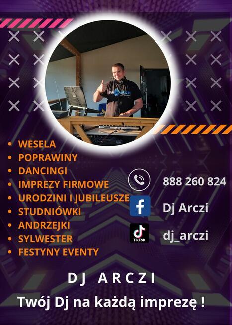 Dj Arczi ,DJ Kołobrzeg, Dj na imprezę.