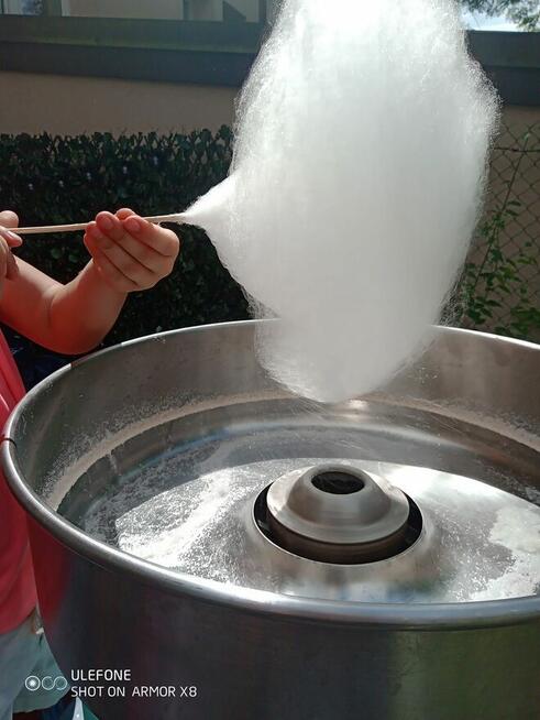 stanowisko z watą cukrową i popcornem wynajem