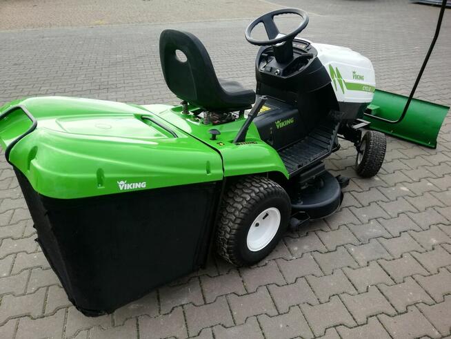 Traktorek kosiarka Viking Cyclon Briggs 13KM +pług śnieżny