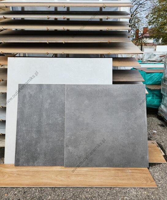Płytki podłogowe, ścienne 60x60 gat.1 Tassero grafit Cerrad
