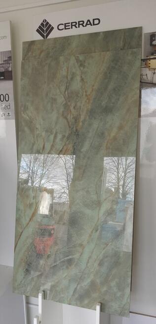 Płytki łazienkowe wielkoformatowe 120x120 Brazilian green