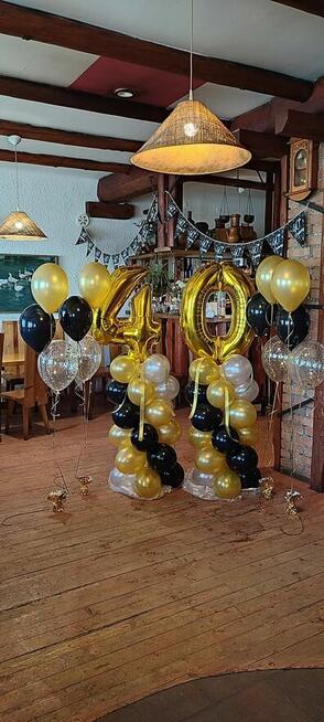 Ścianki z balonów, balony, dekoracje z balonów, girlandy