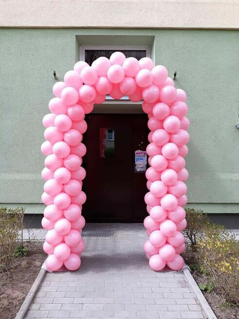 Ścianki z balonów, balony, dekoracje z balonów, girlandy