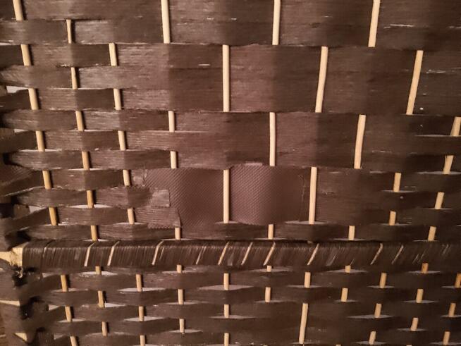 Parawan dwustronny drewniany 4 - skrzydłowy