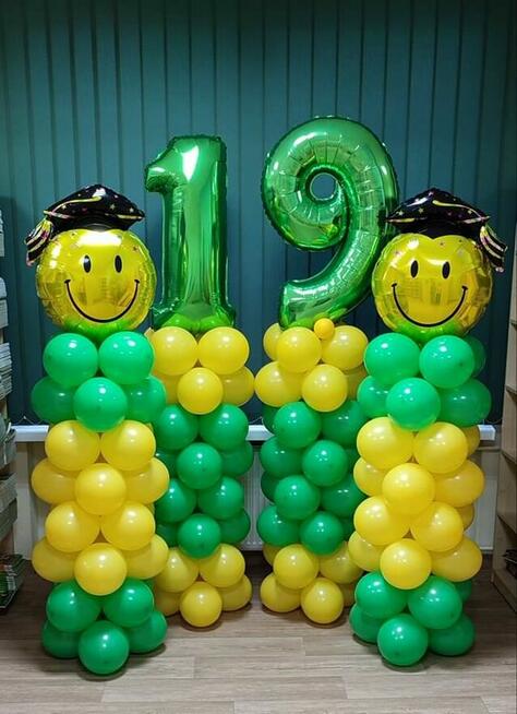 Ścianki z balonów, balony, dekoracje z balonów, girlandy