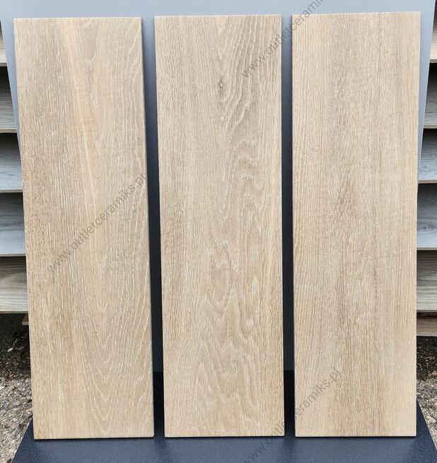 Płytki drewnopodobne beżowe 60x17 Bresso mist jodełka