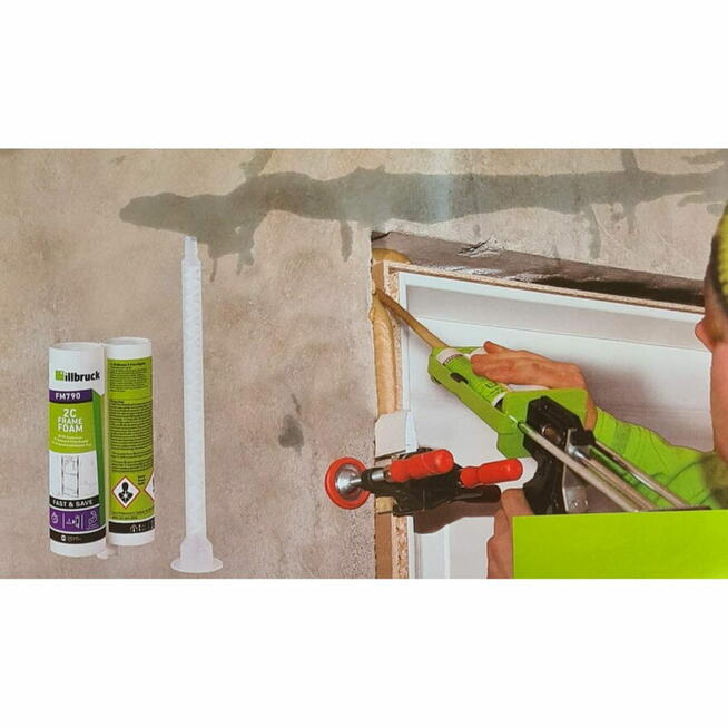 FM790 2K-P Piana Pistoletowa Do Ościeżnic Szybkowiążąca