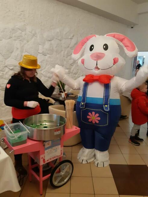 stanowisko z watą cukrową i popcornem wynajem