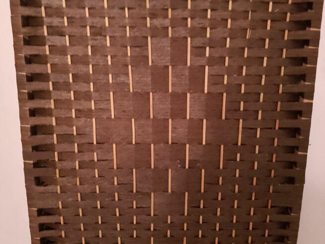 Parawan dwustronny drewniany 4 - skrzydłowy