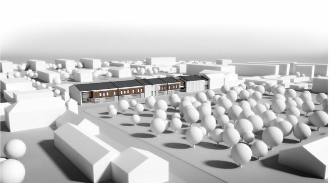 Centrum, główna ulica, usługi, galeria handlowa