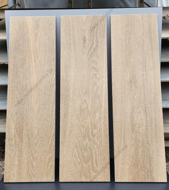 Płytki drewnopodobne beżowe 60x17 Bresso mist jodełka